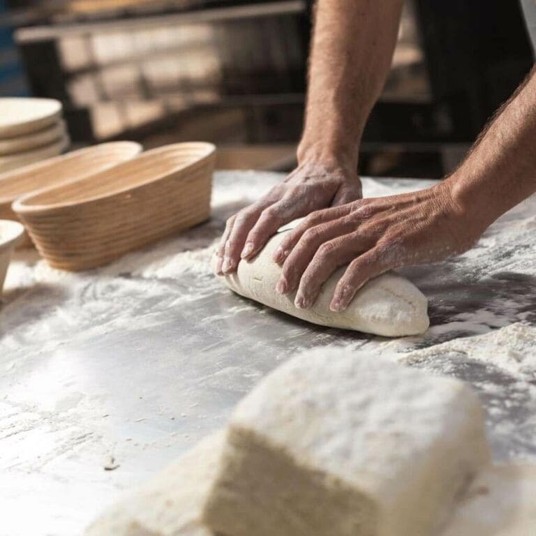 Pan con masa madre