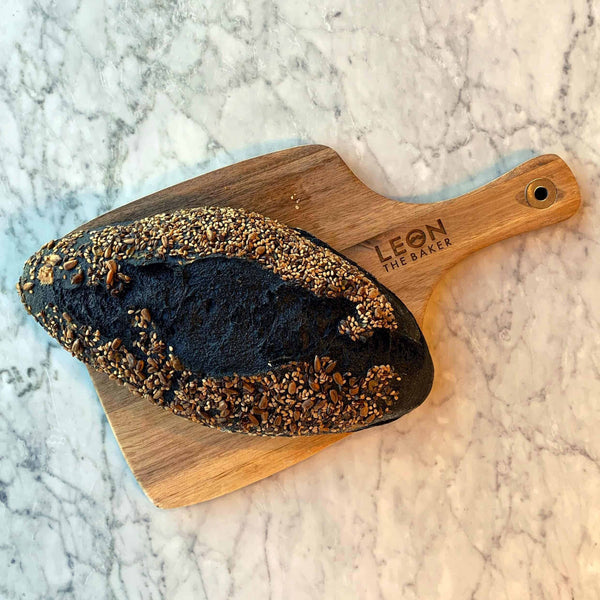 Hogaza de pan carbón