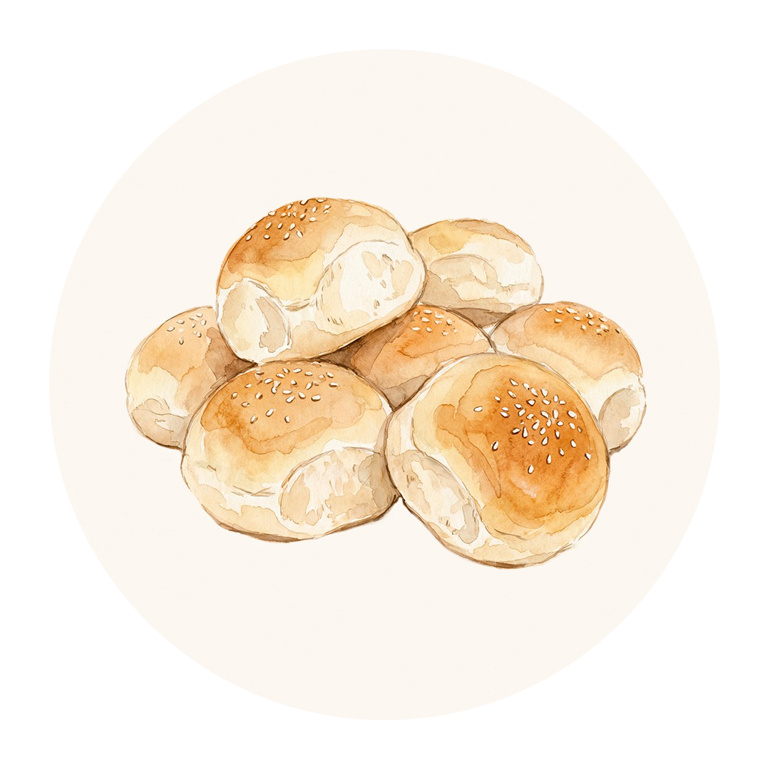 Panecillos y barritas