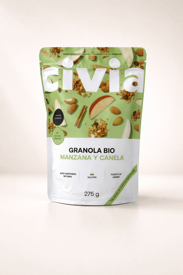 Cereales Granola Manzana y Canela Bio