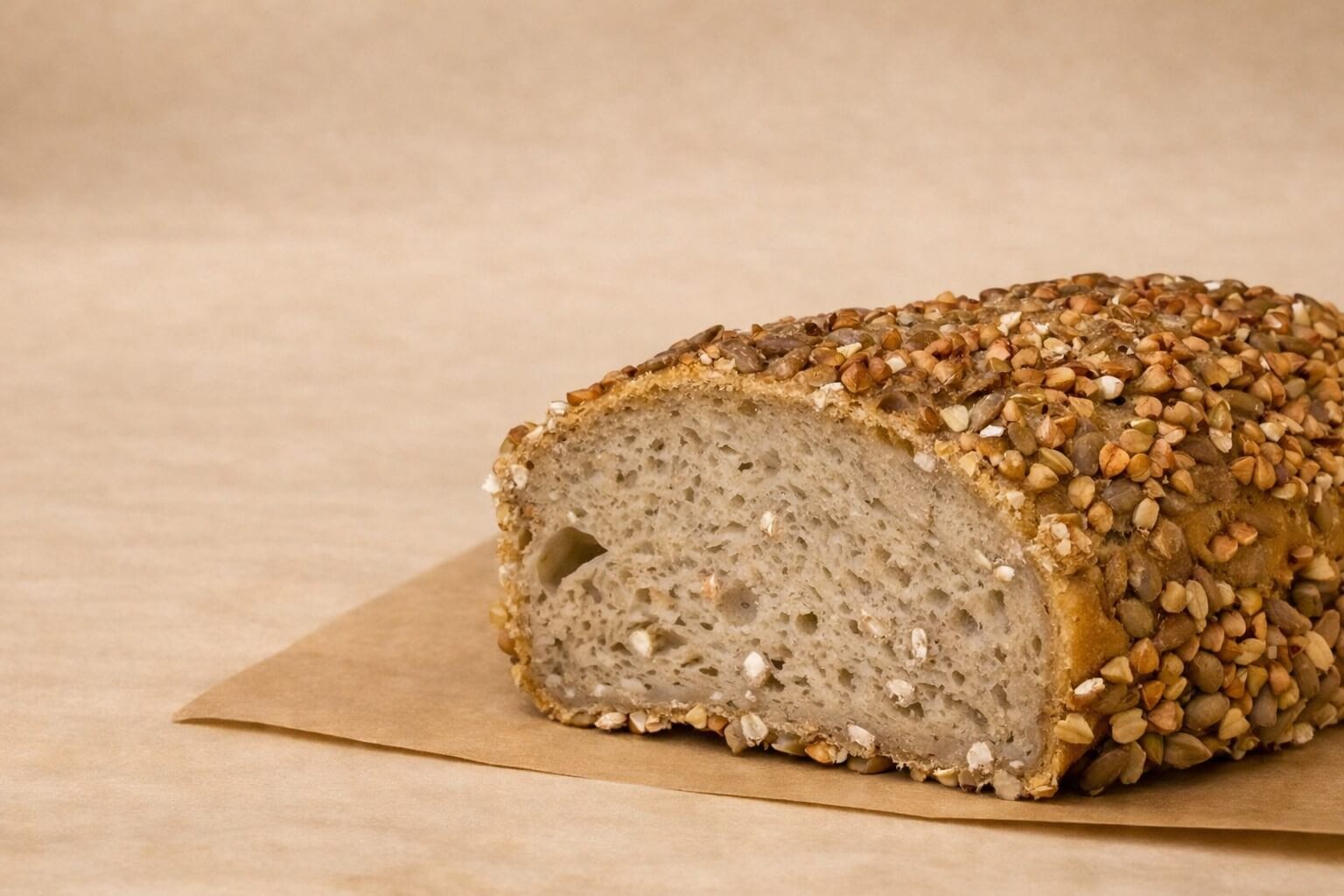 Pan de molde germinado