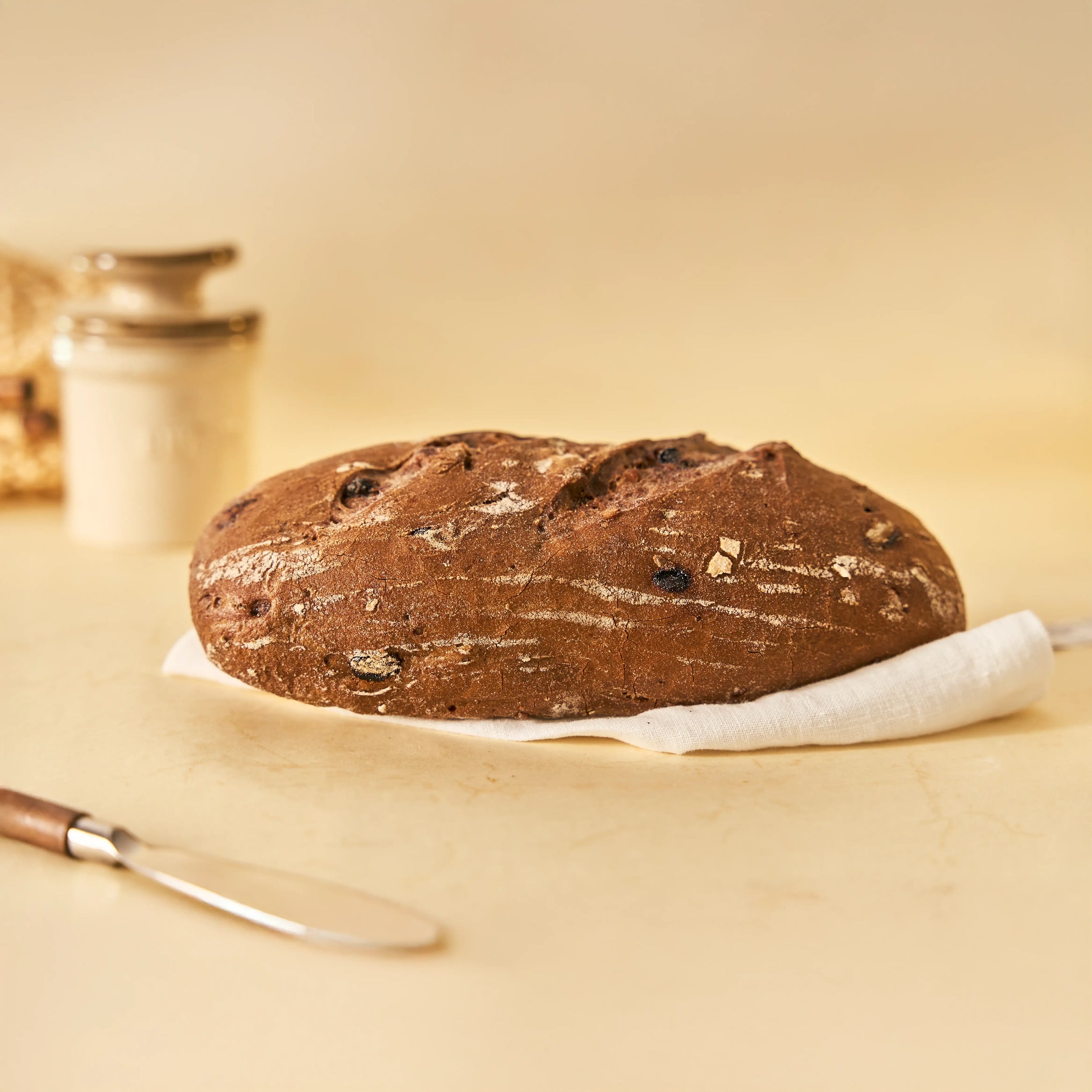 Hogaza de Pasas y Nueces Sin Gluten