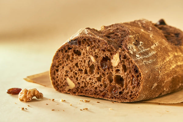 Hogaza de Pasas y Nueces Sin Gluten