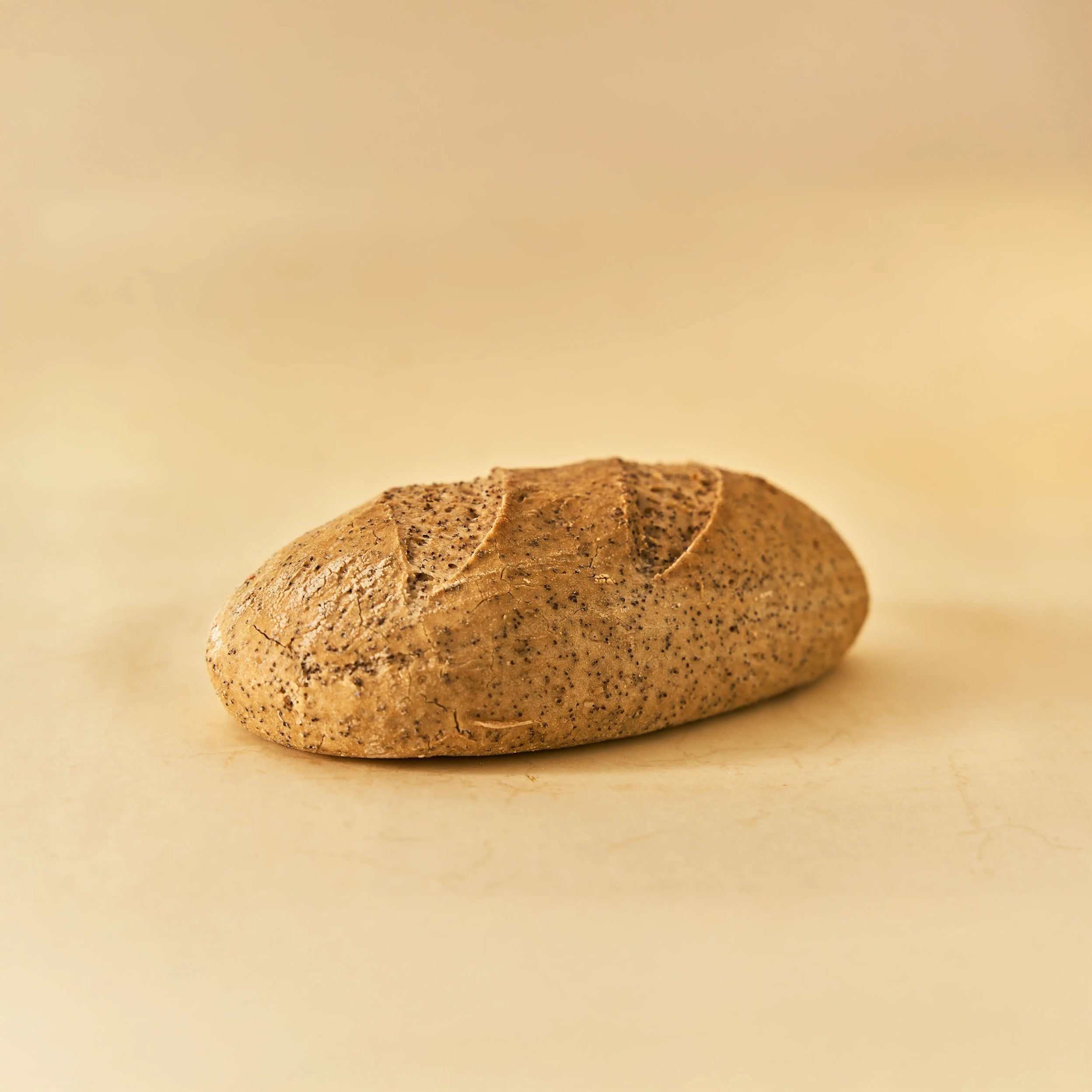 Hogaza de teff con semillas de amapola