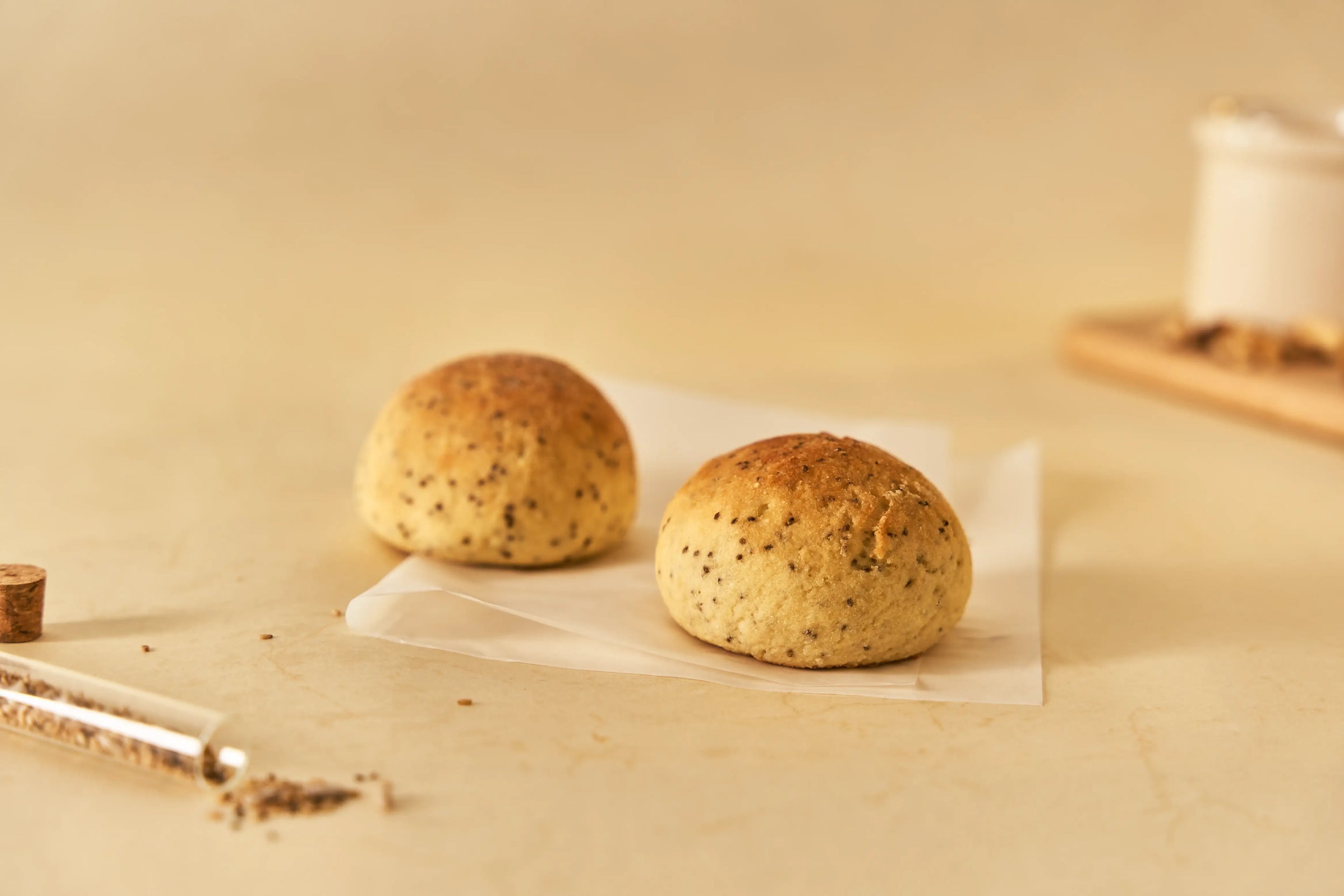 Pan Keto (2 panecillos)