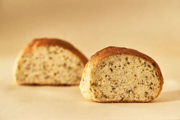 Pan Keto con Queso (2 panecillos)