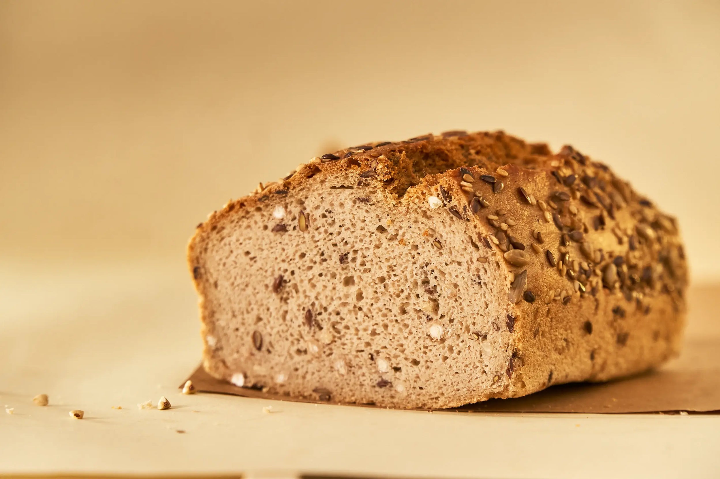 Pan de molde 100% Sarraceno y Kombucha Ingr. Ec.