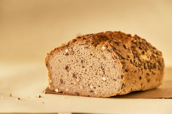 Pan de molde 100% Sarraceno y Kombucha Ingr. Ec.