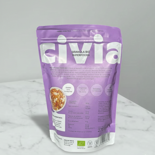 bio superfoods cereales granola