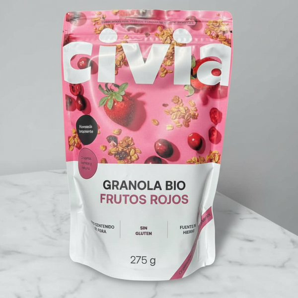 Cereales Granola Frutos Rojos Bio