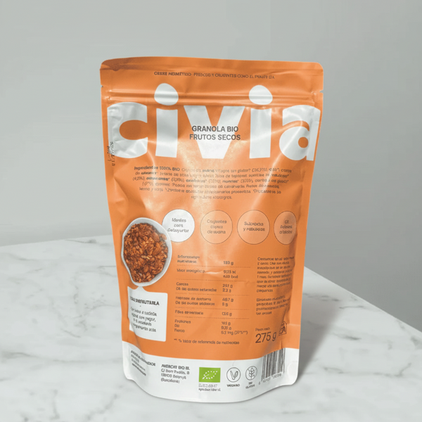 Cereales Granola Frutos Secos Bio