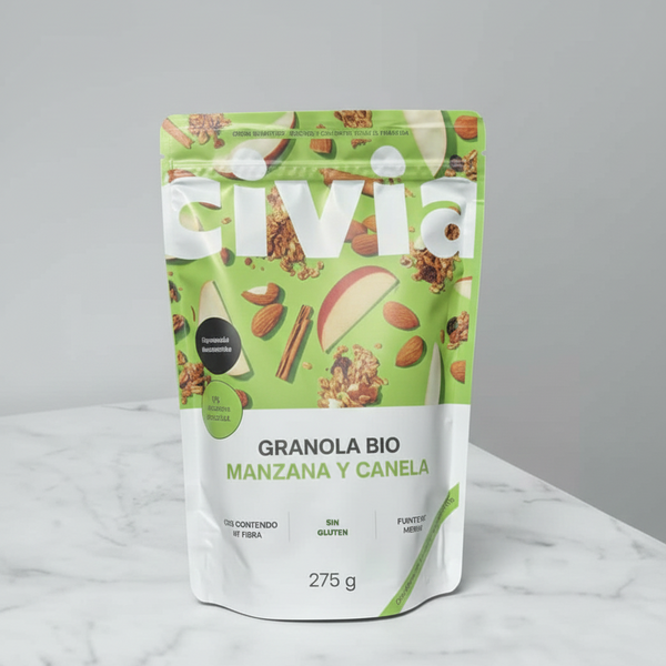 Cereales Granola Manzana y Canela Bio