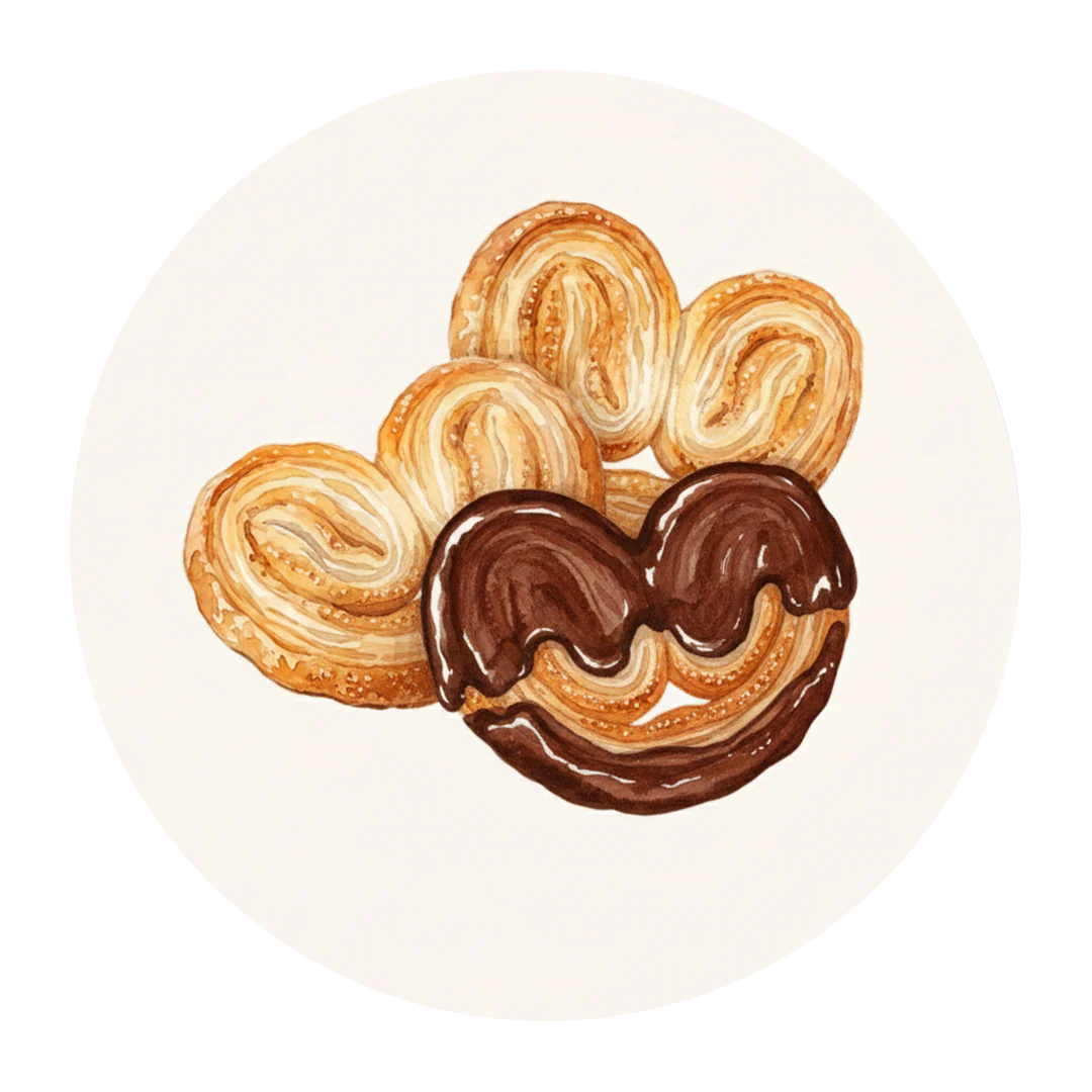 dulces de hojaldre sin gluten