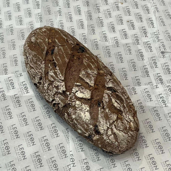 hogaza de pasas y nueces sin gluten