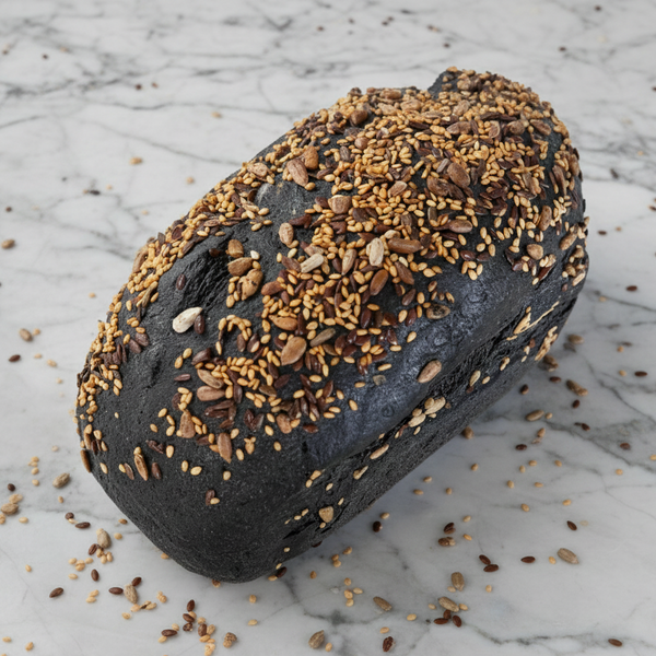 Pan de molde carbón