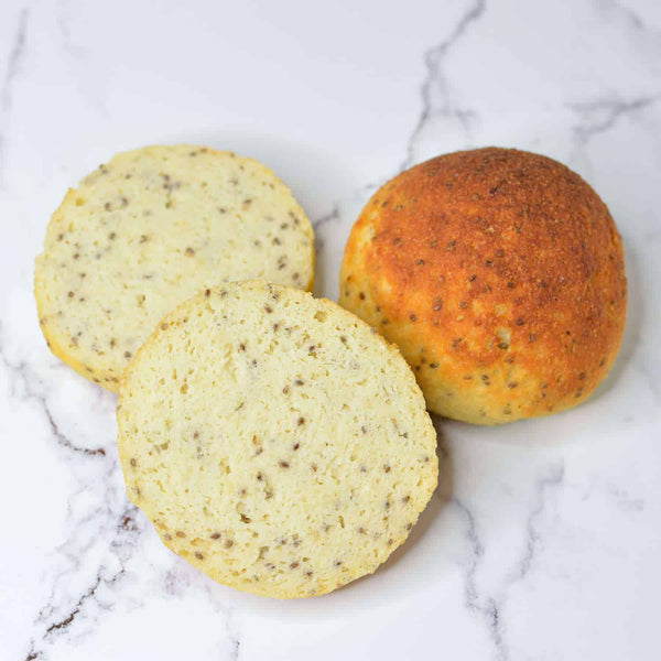 Pan Keto (2 panecillos)