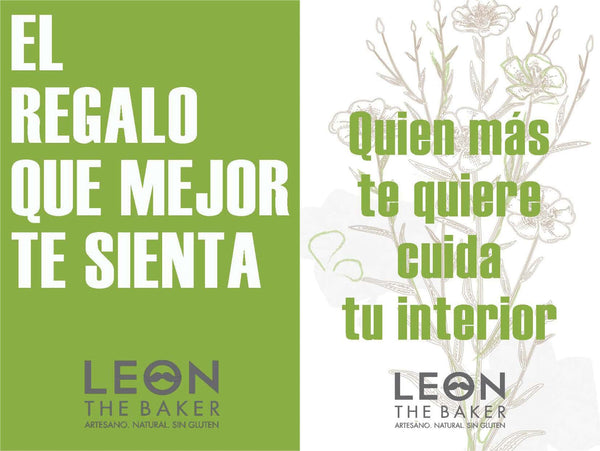 tarjeta regalo verde leon the baker