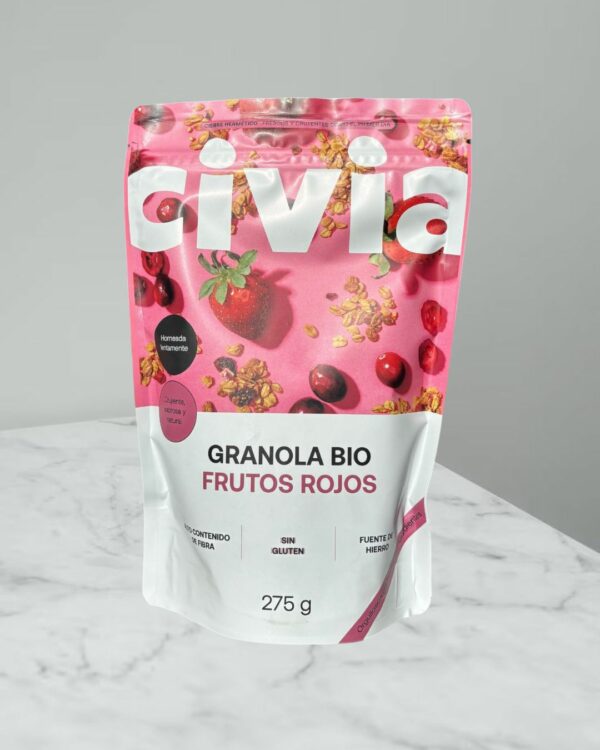 Cereales Granola Frutos Rojos Bio